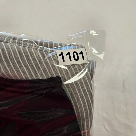 Nautica Intimates 40DD 2-Pack Lightly Lined Wire-Free Strap Bras Black & Grey - Picture 6 of 6